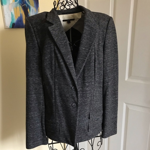 Hugo Boss Jackets & Blazers - Hugo Boss Jasmena Charcoal Gray Blazer 2 Button Closure Size 8